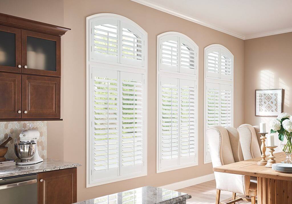 Elegant shutters offered by Blinds & More E.TN