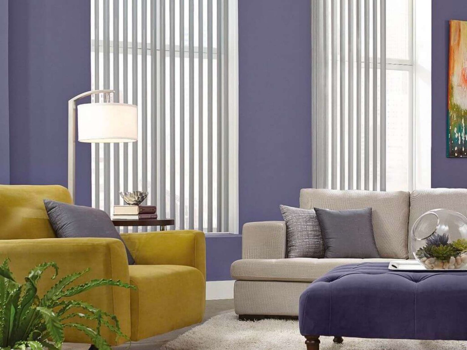 Stylish Living Room Blinds: 6 Creative Window Dressing Ideas – Blinds ...