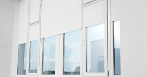 Office Shade with Roller Blind - Blinds and More